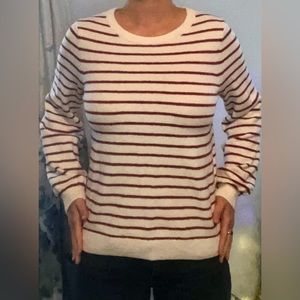 Red stripe sweater